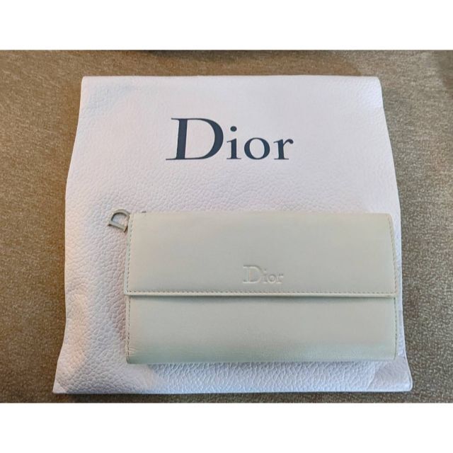 【新品・未使用】Dior 財布 白 ホワイト | フリマアプリ ラクマ