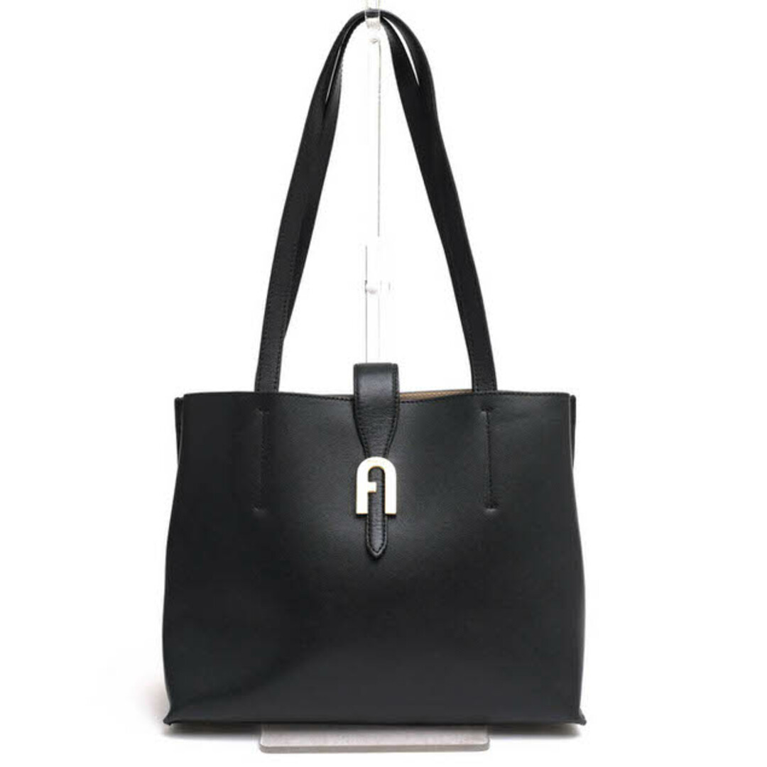 フルラ／FURLA バッグ トートバッグ 鞄 ハンドバッグ レディース 女性 女性用レザー 革 本革 ブラック 黒  SOFIA MEDIUM TOTE ソフィア トート 肩掛け ワンショルダーバッグ