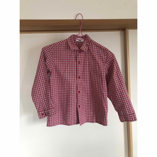 mikihouse(ミキハウス)のミキハウス　シャツ　120 キッズ/ベビー/マタニティのキッズ服女の子用(90cm~)(Tシャツ/カットソー)の商品写真