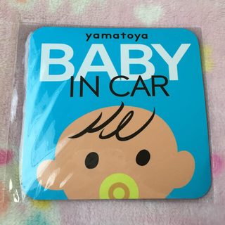 BABY IN CAR❤️マグネットステッカー(外出用品)