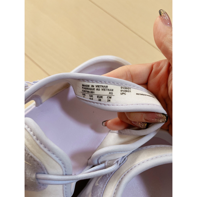 NIKE - ナイキ エアマックスココ サンダル 24センチ パープルの通販 by