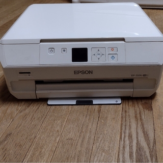 エプソン(EPSON)の【ジャンク品】EPSON　エプソン　プリンター　EP-707A　廃インク吸収限界(PC周辺機器)