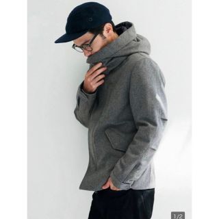 ユナイテッドアローズ(UNITED ARROWS)の未使用  ユナイテッドアローズ　メルトン ショート モッズコート　L(モッズコート)