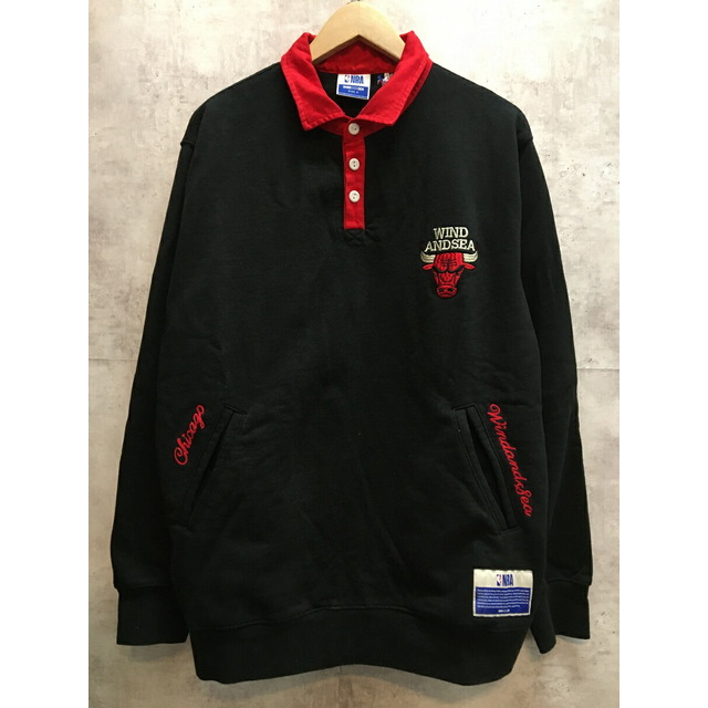 NBA X WDS POLO SWEAT (Chicago Bulls)-