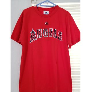 マジェスティック(Majestic)のMLBエンジェルス　大谷翔平Tシャツ(記念品/関連グッズ)