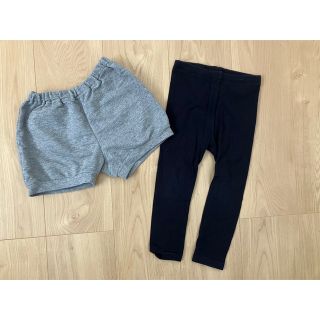 ムジルシリョウヒン(MUJI (無印良品))の無印　ショートパンツ＋スパッツ(パンツ/スパッツ)