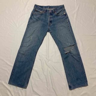 ゴーマルイチ(501)のVintage Levi's 501 ダメージ　ジーンズ(デニム/ジーンズ)