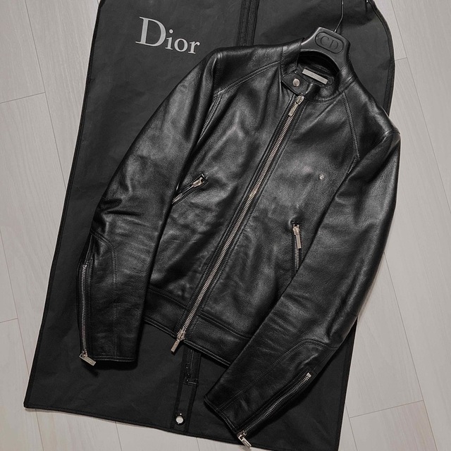 【定価60万】Dior Homme Bee ライダース ジャケット