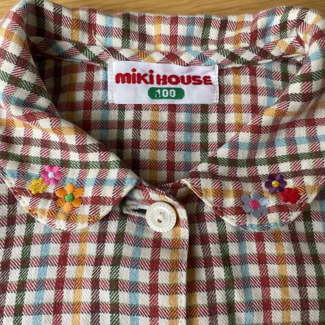 mikihouse(ミキハウス)のミキハウス　100  ブラウス キッズ/ベビー/マタニティのキッズ服男の子用(90cm~)(ブラウス)の商品写真