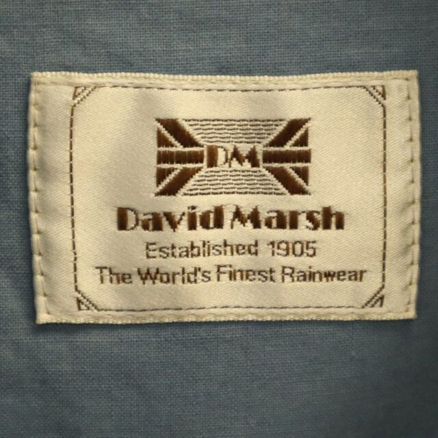 David Marsh 英国製 コート 40 ダークブラウン ライナー付き