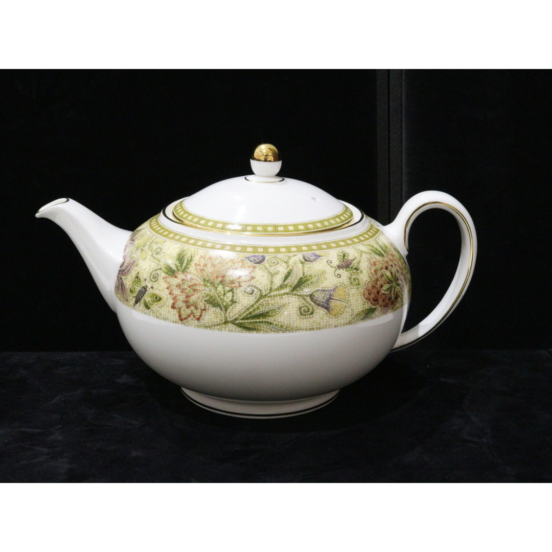 WEDGWOOD　ウェッジウッド　フローラル　タペストリー　ティーポット　プレゼント包装松前R56号店