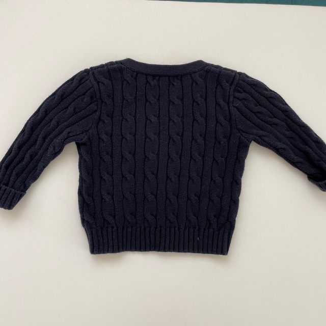 POLO RALPH LAUREN(ポロラルフローレン)のラルフローレン　カーディガン　9m  キッズ/ベビー/マタニティのベビー服(~85cm)(カーディガン/ボレロ)の商品写真