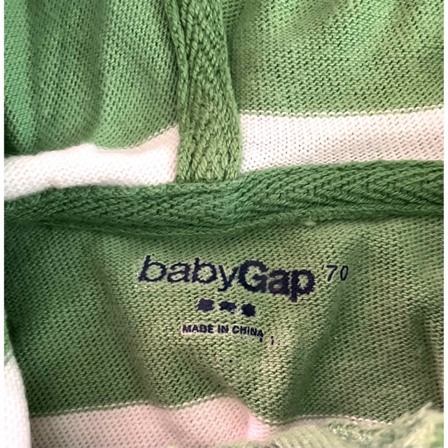 GAP(ギャップ)の70size GAP ベビー パーカー キッズ/ベビー/マタニティのベビー服(~85cm)(ジャケット/コート)の商品写真