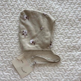 キャラメルベビー&チャイルド(Caramel baby&child )の新品　organiczoo  ボンネット　cotton field 3-6m(帽子)