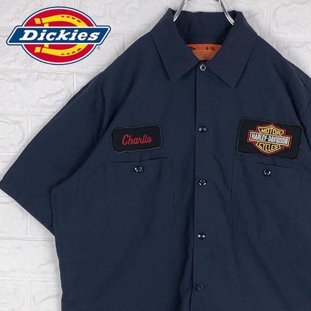 Dickies - ディッキーズ ハーレーダビッドソン 刺繍ロゴワッペン Dickies - ディッキーズ ハーレーダビッドソン 刺繍ロゴワッペン