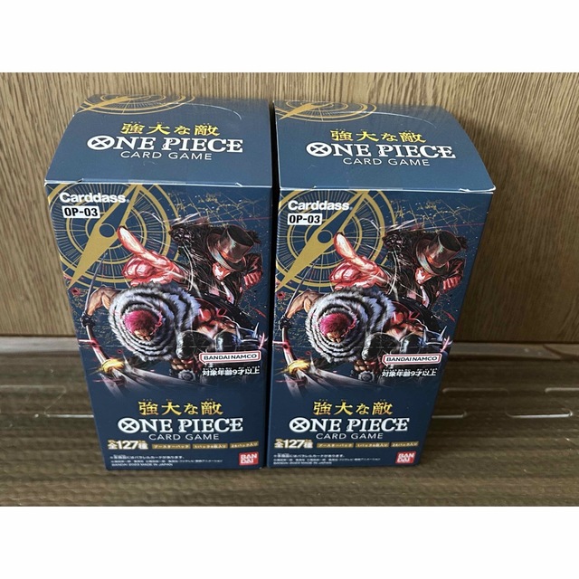 再入荷♪ 【新品未開封テープ付き】ワンピースカード 強大な敵 2BOX ...