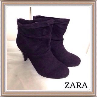 ザラ(ZARA)のZARA ブーツ♡ パープル(ブーツ)