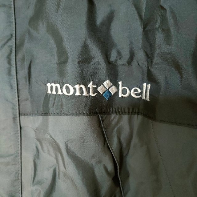 mont bell(モンベル)の美品　モンベル　サンダーパス　ジャケット　メンズM　レインジャケット スポーツ/アウトドアのアウトドア(登山用品)の商品写真