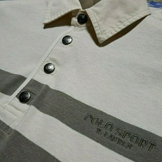 ラルフローレン(Ralph Lauren)の90s Vintage POLO SPORT rugger shirt RL(スウェット)