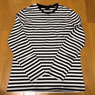 エイチアンドエム(H&M)のh&m ボーダーカットソー(カットソー(長袖/七分))