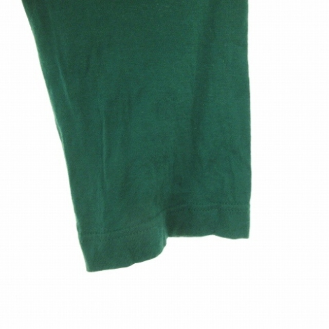 agnes b.(アニエスベー)のアニエスベー クルーネック コットン カーディガン 薄手 T3 緑 IBO37 レディースのトップス(カーディガン)の商品写真