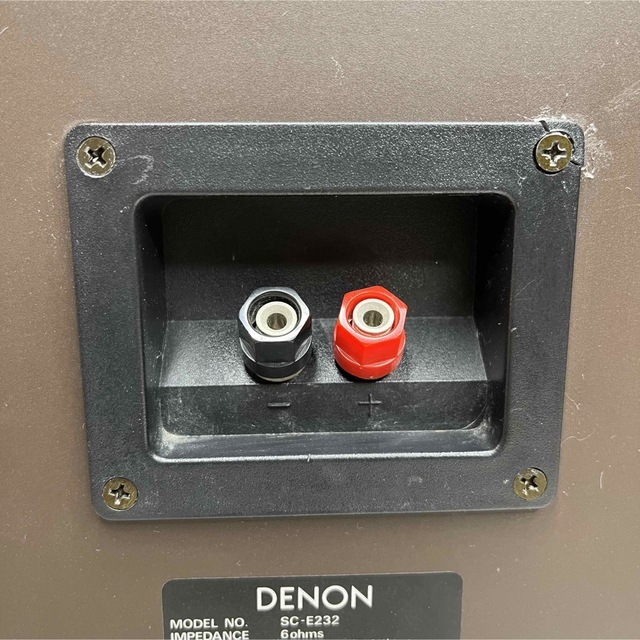 DENON SC-F102SG 40Hz~40kHzの広帯域SPペア 同シリアル スピーカー