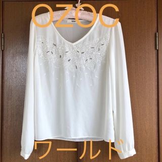 オゾック(OZOC)の❤️OZOC❤️シアー❤️トップス❤️(カットソー(長袖/七分))