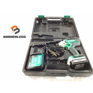 マキタ(Makita)の☆中古美品☆makita マキタ 14.4V 充電式インパクトドライバ M695DS 充電器 バッテリー1個 ケース付 電動工具 DIY向け工具 69153(工具)