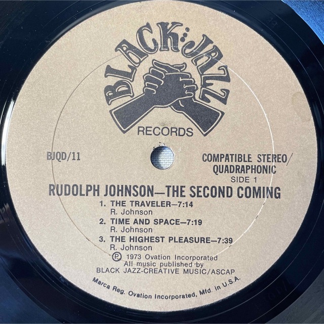 USオリジナル盤Rudolph Johnson / The Second Coming【12"】