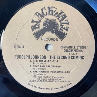 Rudolph Johnson / The Second Coming【12"】(ジャズ)
