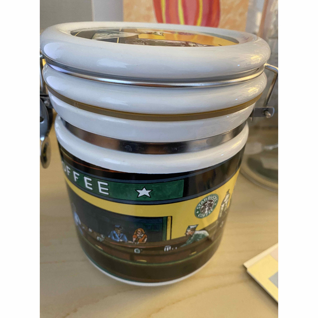 スターバックス コーヒーキャニスター レア 値段が激安 8330円引き