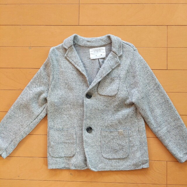 ZARA(ザラ)のZARA　ニットジャケット キッズ/ベビー/マタニティのキッズ服男の子用(90cm~)(ジャケット/上着)の商品写真