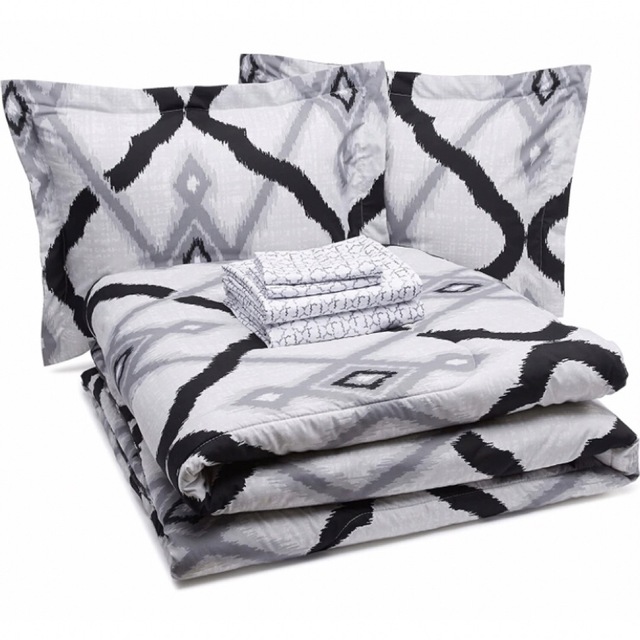 Amazonベーシック 寝具7点セット 掛け布団 シーツ 枕カバー　C329F