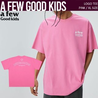 A FEW GOOD KIDS 正規品 バックプリント TEE ピンク XL(Tシャツ/カットソー(半袖/袖なし))