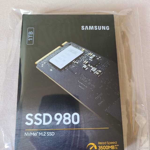 SAMSUNG(サムスン)のSAMSUNG 内蔵SSD MZ-V8V1T0B/IT スマホ/家電/カメラのPC/タブレット(PCパーツ)の商品写真