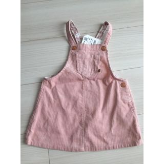 ザラキッズ(ZARA KIDS)の新品タグ付き！ZARA baby コーデュロイワンピース(ワンピース)