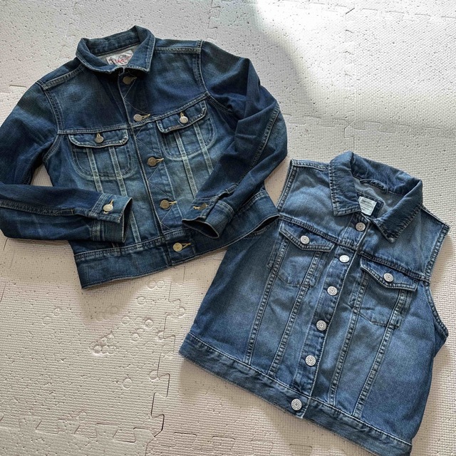 Lee(リー)のGAP KIDS LEE デニムジャケット ジージャン レディースのジャケット/アウター(Gジャン/デニムジャケット)の商品写真