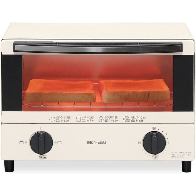アイリスオーヤマ トースター オーブントースター EOT-012-W