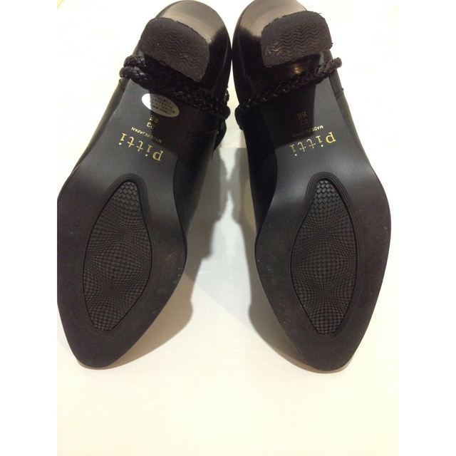 Pitti(ピッティ)のPitti ロングブーツ レザー ブラック レディースの靴/シューズ(ブーツ)の商品写真