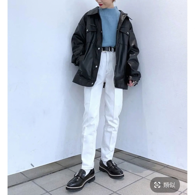 PAGEBOY(ページボーイ)のPAGE BOY ドレスジーンズ　エクリュ レディースのパンツ(デニム/ジーンズ)の商品写真