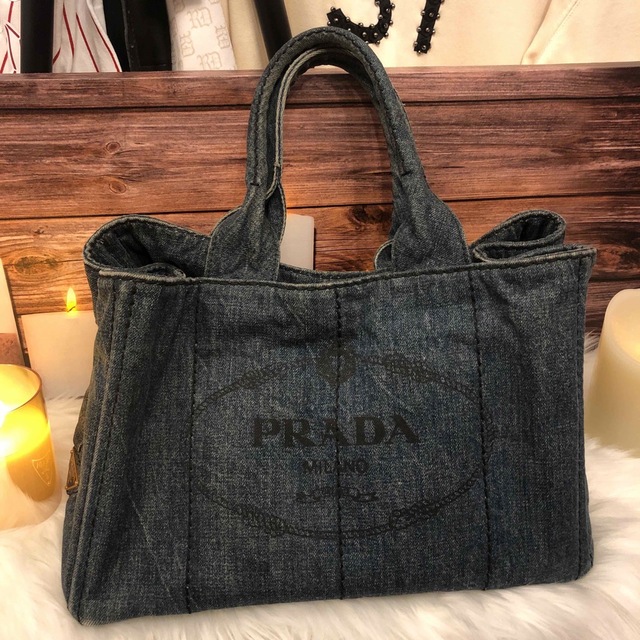 【正規品】美品✨レア✨PRADA カナパ  ファー