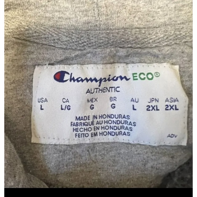 Champion(チャンピオン)のU.S-186  U.S直輸入　メンズジップアップパーカー　L メンズのトップス(パーカー)の商品写真