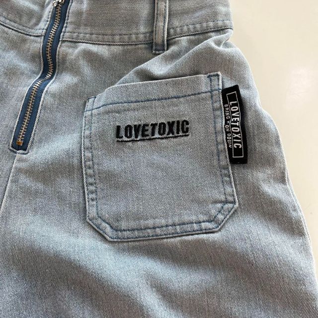 lovetoxic(ラブトキシック)のLOVETOXIC  ラブトキ　ハーフジップショートパンツ　 155㎝〜165㎝ キッズ/ベビー/マタニティのキッズ服女の子用(90cm~)(パンツ/スパッツ)の商品写真