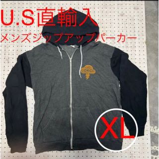 アメリカンアパレル(American Apparel)のU.S-187  U.S直輸入　メンズジップアップパーカー　XL(パーカー)