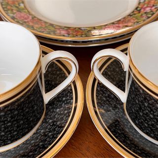 WEDGWOOD - 【レア美品】ウェッジウッド☆クリオ・ブラックダマスク