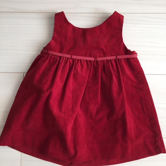 ZARA KIDS(ザラキッズ)の【もんちゃん様専用】新品 ZARAbaby コーデュロイワンピース キッズ/ベビー/マタニティのベビー服(~85cm)(ワンピース)の商品写真