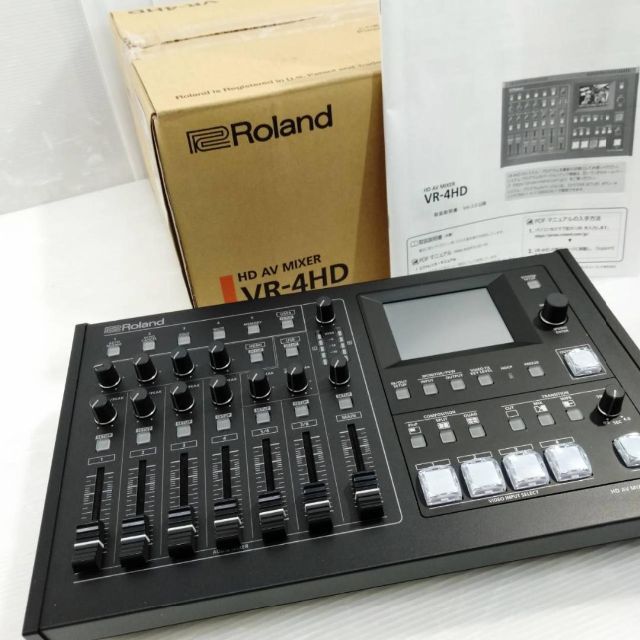 【美品】Roland ローランド HD AV Mixer VR-4HD 楽器のレコーディング/PA機器(ミキサー)の商品写真