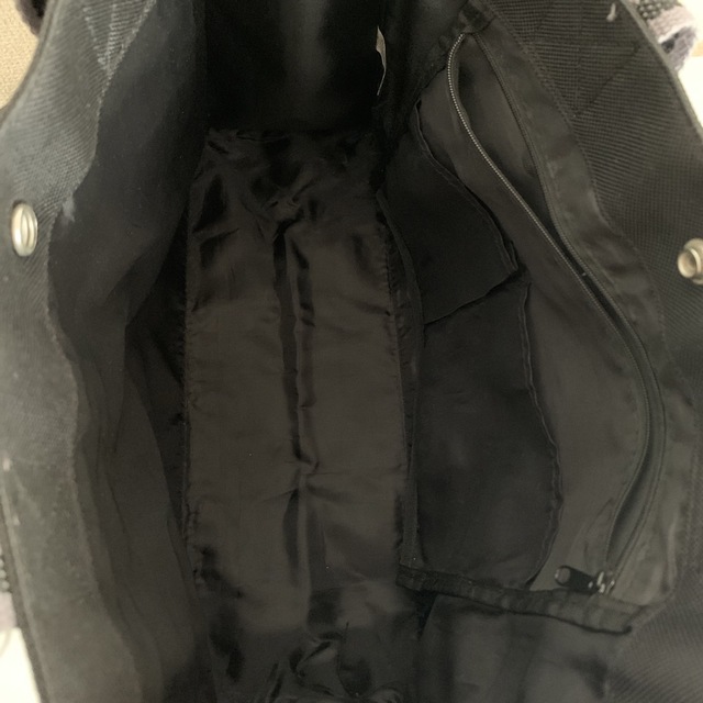 黒トートバッグ　A4サイズ レディースのバッグ(トートバッグ)の商品写真