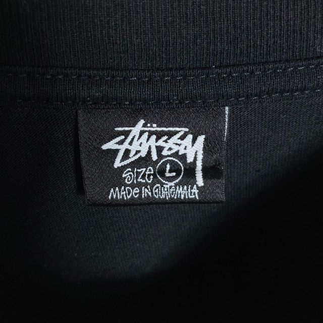 【人気Lサイズ】ステューシー 8ボール ビッグロゴ入りTシャツ 即完売モデル