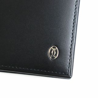 極美品▽Cartier カルティエ パシャ シルバーロゴ金具付き レザー